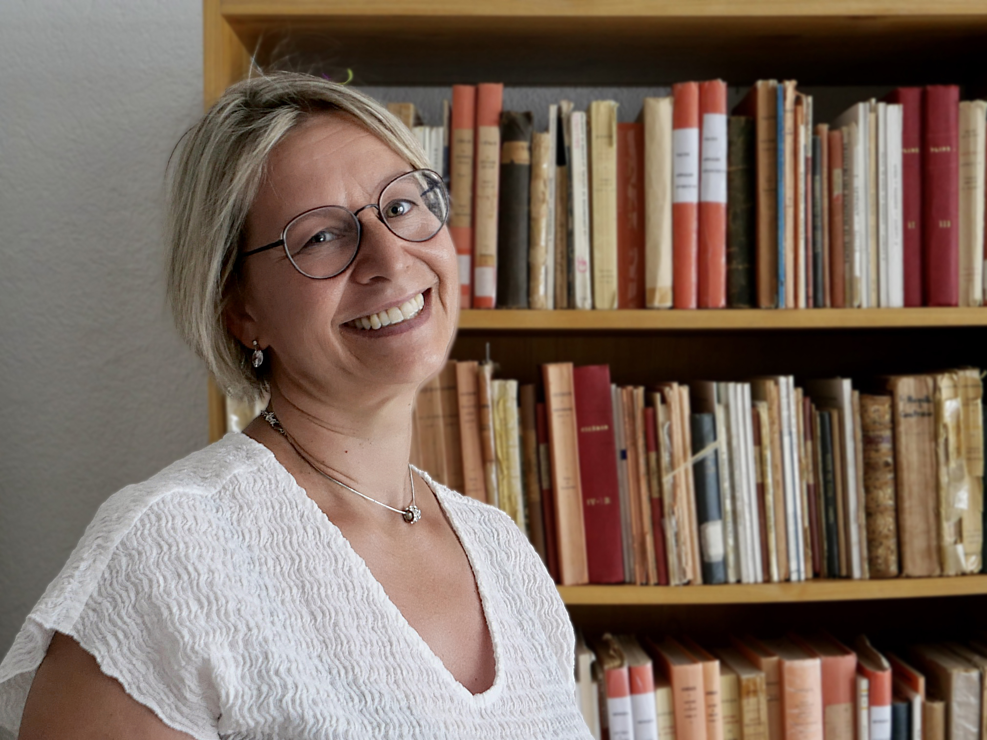 Geneviève Erard, professeure au collège et modératrice culturelle des Cafés littéraires